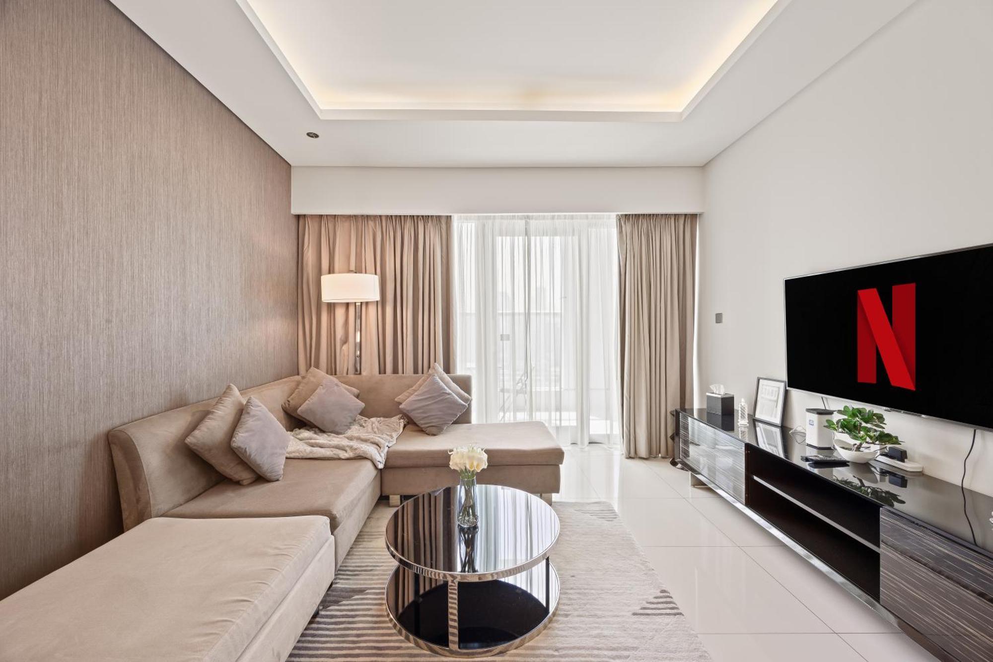 Luxury Burj Khalifa View Apartment